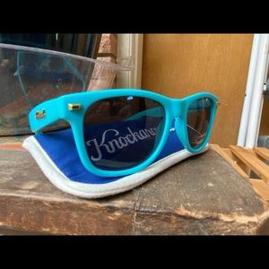 Knockaround Turquoise Sunglasses